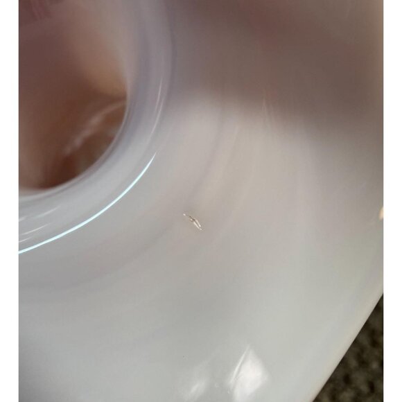 Fenton Vase Drapery Light Pink Ruffled Glass 6" - Picture 6 of 6